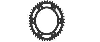SPROCKET REAR 43T 520