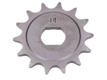 Sprocket / chain sprocket 14 teeth DPR for Simson S50, S51, S70, S53, S83 Enduro