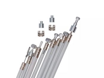 cable set BGM PRO, Silk Liner for Vespa Rally 180, Rally 200, Sprint 150, GT 125, GTR, TS 125, GL 150
