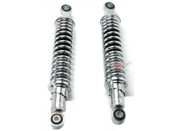 suspension struts 310mm chrome for Zündapp GTS C 50 Sport KS