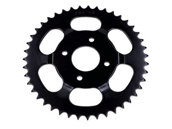Sprocket Esjot steel 43 teeth black for Hercules Supra 2 D, 4, Hercules, Puch