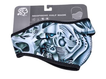 ZAN Biomechanical mask for chopper motorcycle