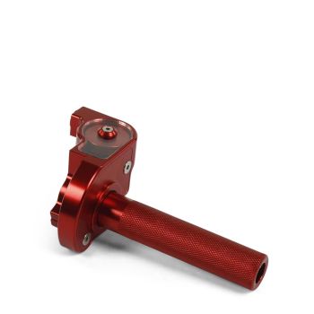 Poignee de gaz posh aluminium rouge