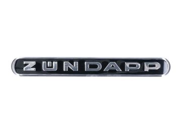Sticker aluminum elongated for Zündapp
