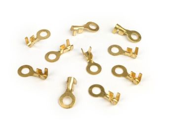 Crimp terminal -ring tongue 6.5mm Ø=1.0-1.5mm²- 10 pcs