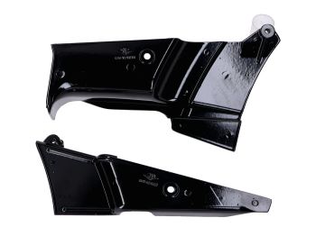 Frame cover set black 2-piece for Zündapp C 50 Sport, GTS 50, KS50