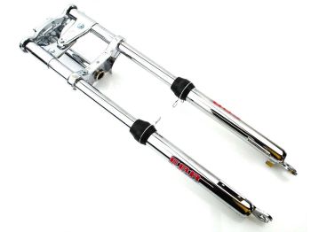 Chrome fork +10 cm tuning for Puch Maxi S N X 30