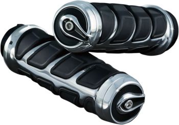 KINETIC GRIPS CHROME