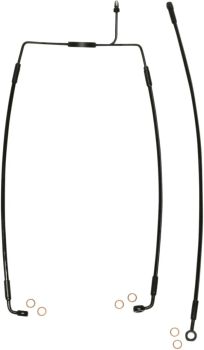LINE BRAKE FRONT XR BLK