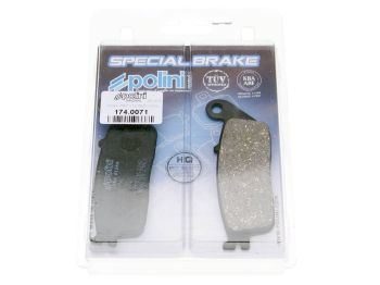 brake pads Polini organic for Honda Silver Wing
