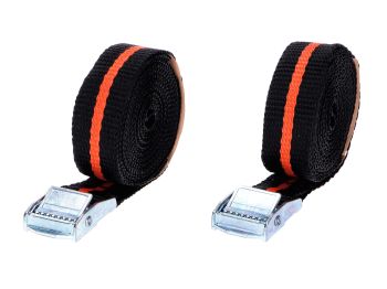 cam buckle tie-down straps Silverline 25mm x 2.5m - 2 pieces