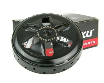 clutch bell Naraku R-Vent 107mm for Piaggio, Vespa, Gilera, Peugeot, Kymco, SYM, GY6