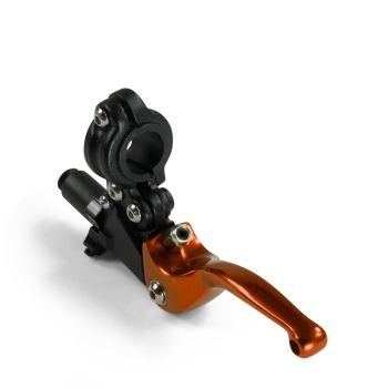 Levier d'embrayage repliable volt racing orange
