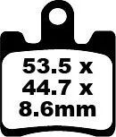 BRAKE PAD EBC SFA283