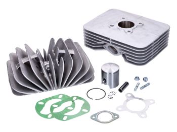 Cylinder kit Parmakit with cylinder head 70cc 45mm 12mm studs for Hercules K50 KX, Sachs 50 S GT