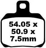 BRAKE PAD EBC SFA266
