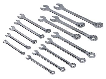 combination spanner set metric 8-24mm 14-piece
