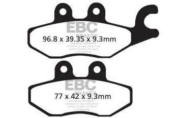 BRAKE PAD CARBON SCOOTER