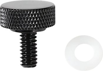 SEAT KNOB BLK 1/4-20
