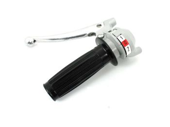 shift lever complete gray for Zündapp Bergsteiger ZR 2 speed