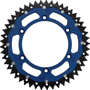 SPROCKET DUAL MSE YAM 49T BLUE