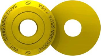 SEAT FENDER WASHER YELLOW