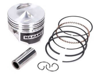 Piston set Naraku V.2 79ccm for Piaggio 4-stroke 2-valve