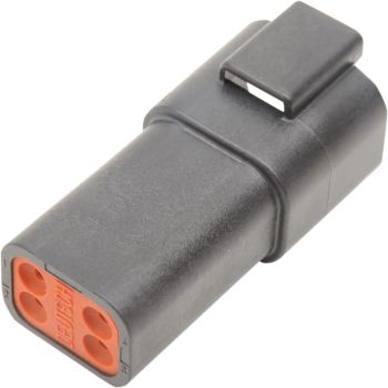 NAMZ RECEPTACLE,DEUTSCH,BLK 4