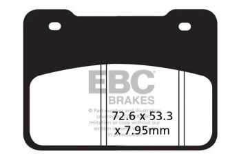 BRAKE PAD ORGANIC SCOOTER