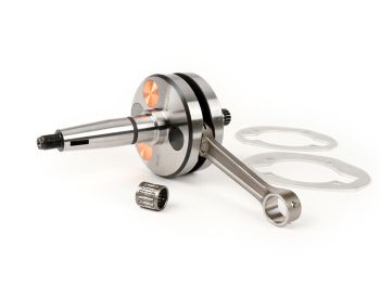 Crankshaft -BGM Pro HP Competition 58mm stroke, 110mm conrod- Lambretta DL/GP 125cc, 175cc, 200cc, 225cc, 250cc