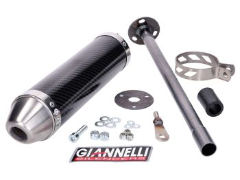 silencer Giannelli carbon for Derbi GPR 50 Nude, Racing 50, Aprilia RS 50