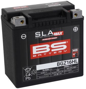 BATTERY BS BGZ16HL SLA MAX
