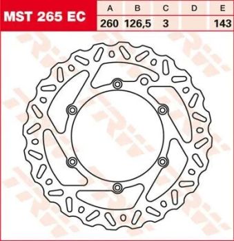 BRAKE ROTOR FIX WAVE L/R