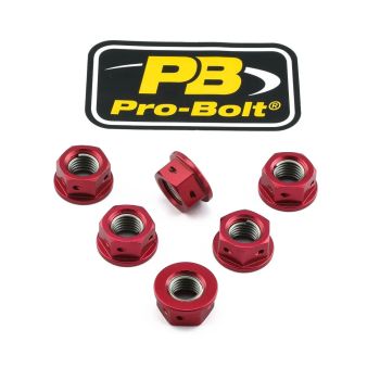 SPKT NUT AL 10X1.25 6 RD