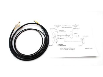Wiring harness 6 Volt 17 Watt with wiring diagram for Hercules Prima 2 3 4 5 moped moped