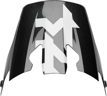 VISOR REFLEX SPORT RIOT BK/WH