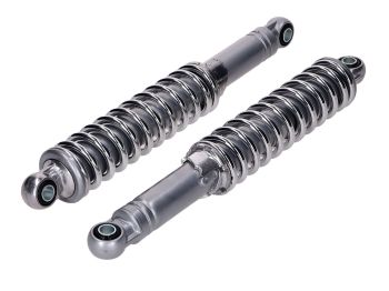300mm adjustable shock absorbers in gray for moped moped mokick