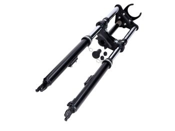 telescopic fork with black suspension 650mm with mudguard holder for Peugeot 103 SP SPX RC
