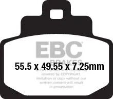 BRAKE PAD SINTER SCOOTER
