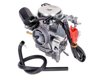 carburetor Dellorto 18mm TK SVB18 for Sym Crox, Fiddle 12" 4-stroke 50cc Euro5 45km/h 2021-