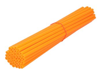 spoke cover set 250mm orange - 36 pcs