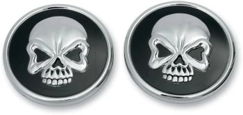 CAP GAS CHR SKULL 97-13