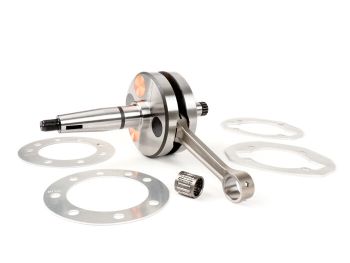 Crankshaft -BGM Pro HP Competition 60mm stroke, 110mm conrod- Lambretta DL/GP 125cc, 175cc, 200cc, 225cc, 250cc