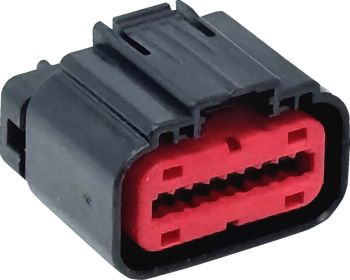 CONNECTOR FEMALE W/TERM 18-POS