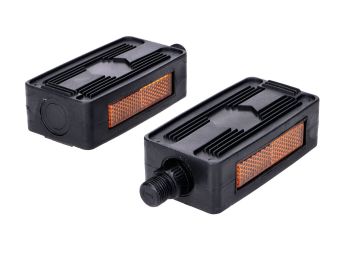 moped pedals w/ reflectors universal