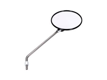 mirror retro-style round shape 120mm, M8 right-hand thread - universal