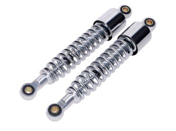 Shock absorber set 280mm 10mm chrome for Yamaha FS1