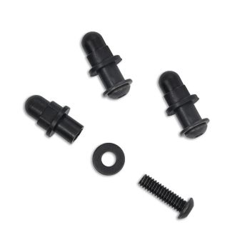 MS BATWING WINDSHIELD SET BLK