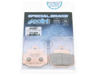 brake pads Polini sintered for Benelli, Gilera, Piaggio