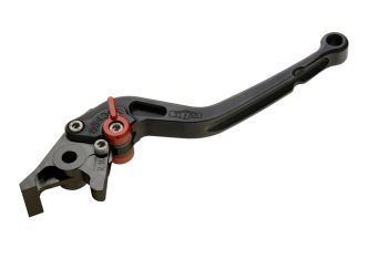 BRAKE LEVER RAC LO BK/RD